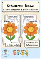 Vorschau - Arbeitsblätter - Meine Stärken / Growth Mindset / Frühling / Soziales Lernen - Seite 1