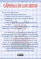 Vista previa - Hojas de trabajo - Cápsula de los retos: +130 actividades para entrenar funciones ejecutivas - página 1
