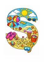 Vorschau - Arbeitsblätter - Sommergirlande - Seite 3