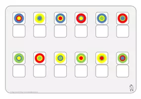 Vorschau - Fördermaterial/Inklusion - Klettmappen: Optische Differenzierung - Seite 2