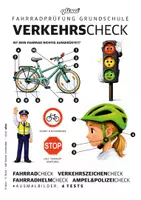 Vorschau - Stundenentwürfe - FAHRRADPRÜFUNG VERKEHRSCHECK - KOMPLETTPAKET GRUNDSCHULE - Deckblatt