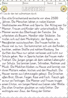 Vorschau - Arbeitsblätter - Materialpaket Geschichte & Kulturen – Alte Kulturen entdecken Leseverständnis Sachtexte Klasse 4/6 - Seite 3