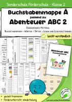 Vorschau - Arbeitsblätter - Abenteuer ABC – Ä – Arbeitsblätter, Übungen & Lösungen - Deckblatt