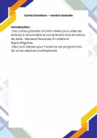 Aperçu - Fiches - Cartes Émotions Gratuites – Photos Réelles - Page 1