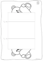 Vorschau - Arbeitsblätter - Muttertag - Karten zum Aufklappen mit Motiv - Seite 3
