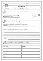 Vorschau - Arbeitsblätter - Gedichtanalyse Klasse 6-7 „Mailied“ - Goethe - Seite 3