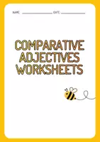 Vorschau - Arbeitsblätter - Comparative Adjectives- Grammar Worksheet - Deckblatt