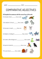 Vorschau - Arbeitsblätter - Comparative Adjectives- Grammar Worksheet - Seite 3
