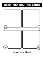 Vorschau - Arbeitsblätter - Earth Day Writing Prompts & Activities | How Can I Help the Earth - Seite 3