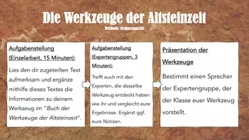 Vorschau - Arbeitsblätter - Werkzeuge der Altsteinzeit (Geschichte, Klasse 5/6) - Seite 3