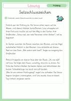 Vorschau - Arbeitsblätter - Zeichensetzung, Kommasetzung & wörtliche Rede - Frühling (3.-5. Klasse) - Seite 3