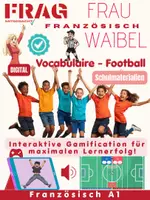 Vorschau - Arbeitsblätter - ⚽ Französisch Vokabeltraining! Das Digitale Fußball-Stadion. Klasse 6 - Deckblatt