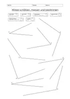 Vorschau - Arbeitsblätter - Winkel schätzen und messen (Materialpaket) - Seite 3