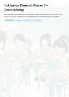 Vorschau - Unterrichtsreihen - Deutsch Klasse 5–6 – Lesen & Schreiben + Freiarbeit & Lesetraining (Bundle) - Seite 1