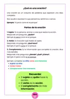 Vista previa - Hojas de trabajo - Aprendiendo oraciones - página 3
