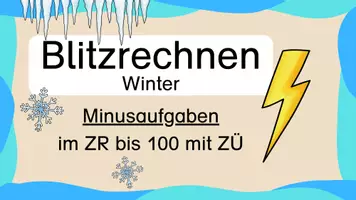 Vorschau - Präsentationen/Tafelbilder - Materialpaket Blitzrechnen in Klasse 2 - Seite 2
