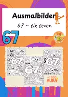 Vorschau - Arbeitsblätter - Ausmalbilder 67 ~ six seven - Deckblatt