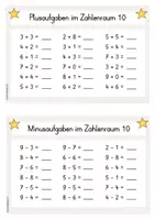 Vorschau - Fördermaterial/Inklusion - Mathe - Freiarbeitskartei Klasse 1 zur Wiederholung - Seite 2
