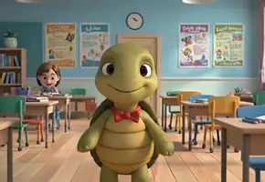 Vorschau - Präsentationen/Tafelbilder - Schildkrötenklasse - Begrüßungsvideo - Deckblatt