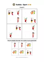 Voorbeeld - Sudoku - Sport 4x4 | 3 niveaus | 72 Puzzels + Antwoorden - Pagina 2
