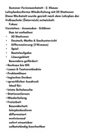 Vorschau - Arbeitsblätter - Sommerferien Grundschule – Ferienhefte Klasse 2 (Materialpaket, Wiederholung & Übungen) - Seite 2