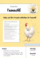 Vorschau - Text - Fasnachtsgeschichte: Wie und wieso wird Fasnacht gefeiert? - Deckblatt
