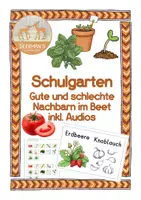 Vorschau - Arbeitsblätter - Schulgarten Gute und schlechte Nachbarn im Beet - Deckblatt