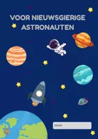 Voorbeeld - Ruimtevaart - Activiteitenboek voor kleine astronauten - Voorblad