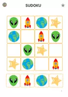 Voorbeeld - Ruimtevaart - Activiteitenboek voor kleine astronauten - Pagina 3