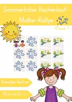 Vorschau - Arbeitsblätter - Sommerlicher Rechenlauf / Mathe Rallye Klasse 1 - Deckblatt