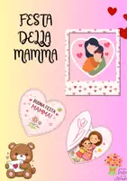 anteprima - Materiale di supporto/inclusione - FESTA DELLA MAMMA (biglietto) - Pagina di copertina