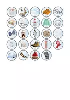 Vista previa - Juegos / Gamificación - INGLÉS - Ruleta y bingo letra imprenta (invierno) - Portada