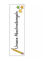 Vorschau - Poster - Abschreibregeln: Aushang und Merkposter (Kl. 2-4) - Seite 2