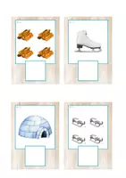 Vista previa - Unidades / Secuencias / Situaciones de Aprendizaje - Pack de INVIERNO (letra ligada) - página 3