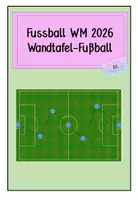 Vorschau - Spiele - Fußball Weltmeisterschaft 2026 : Wandtafel - Fußball - Deckblatt
