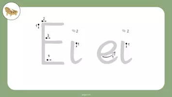 Vorschau - Arbeitsblätter - Buchstabeneinführung Ei (Tafelbilder und Arbeitsblätter) - Seite 3
