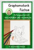 Vorschau - Arbeitsblätter - Materialpaket Fuchsklasse Klassentier Fuchs - Seite 1
