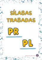 Vista previa - Tarjetas / Manipulativos - COMPLETAR CON SÍLABAS TRABADAS PR-PL - Portada