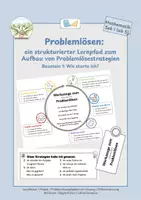 Vorschau - Unterrichtsreihen - Problemlösen Mathematik: erste Strategien kennenlernen - Deckblatt