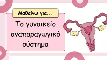 Προεπισκόπηση - Παρουσιάσεις - Το γυναικείο αναπαραγωγικό σύστημα - Εξώφυλλο