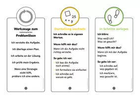 Vorschau - Poster - Problemlösen Mathematik: Strategiefächer und Poster - Seite 3
