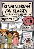 Vorschau - Spiele - Kennenlernen einer Klasse, die sich schon kennt - Deckblatt