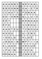 Aperçu - Apprentissages en autonomie - Mon cahier des lettres MS - Lettres et images pour recomposer les mots - Page 1