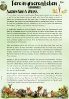 Vorschau - Unterrichtsreihen - Tiere in unserem Leben: Zwischen Nähe & Wildnis - Haustiere oder Wildtiere? (5. - 7. Klasse, Biologie | Nawi) - Seite 1
