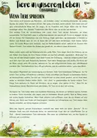 Vorschau - Unterrichtsreihen - Tiere in unserem Leben: Wenn Tiere sprechen – Kommunikation verstehen und deuten (5. - 7. Klasse Biologie | Nawi) - Seite 1