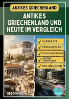 Vorschau - Stundenentwürfe - Antikes Griechenland und heute im Vergleich - Deckblatt