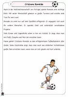 Vorschau - Stundenentwürfe - Materialpaket - Berühmte FußballerInnen - Lesen und Verstehen - Arbeit mit Texten - Seite 3