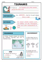 Vorschau - Arbeitsblätter - Arbeitsblatt 5 Geo Tsunami mit Lösungen und Zusatzaufgabe - Seite 2