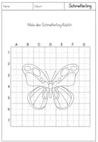 Vorschau - Arbeitsblätter - Graphomotorik Aufgaben Set - Schmetterlinge - Seite 2
