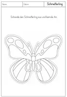 Vorschau - Arbeitsblätter - Graphomotorik Aufgaben Set - Schmetterlinge - Seite 3